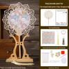 Handmade DIY Song Jin Pearl Fan Kit – Chinese Style Gift for Mother's Day, Team Building, and Salons