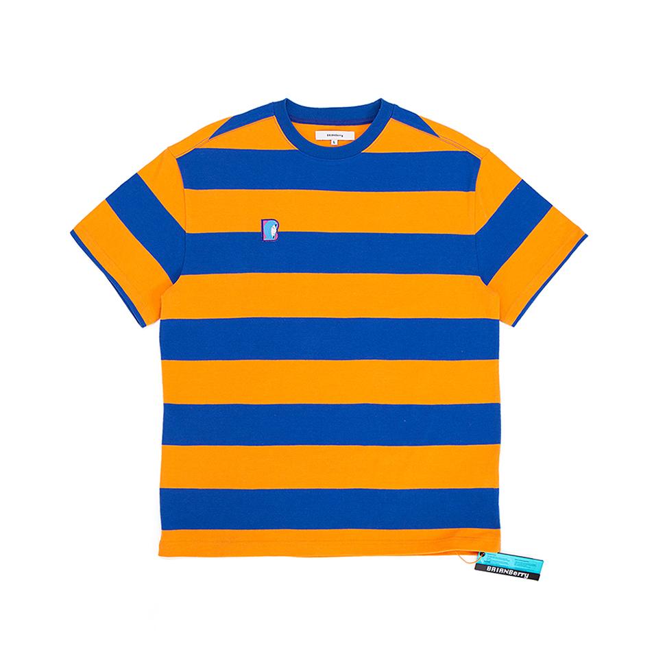 Brian Berry Santa Round Tee_Blue L