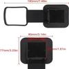 Universal 2 Inch Trailer Hitch Tube Cover Tow Hook Rubber Plug Cap Anti-dust RV CCar Auto Trailer Hitch Receiver Cap Dust Protecter