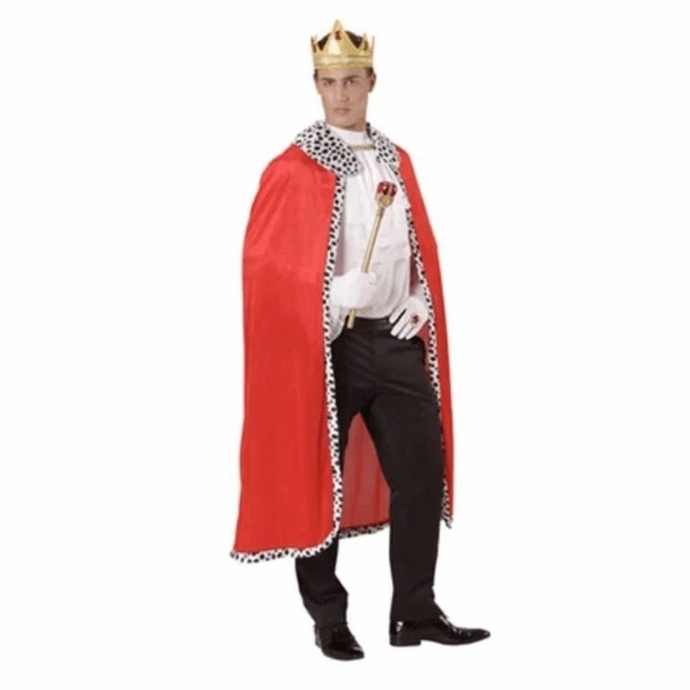 Party Cosplay Costume Halloween King Cloak 80/90/130/150cm Cosplay Dress Up  Birthday