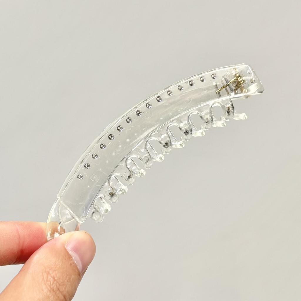 2025 New Style Large Vertical Banana Hair Clip for Thick Hair - High Ponytail Fixing Tool