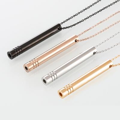 Breathlace Necklace Calm Harmony Necklace Breathing Necklace For Anxiety Stainless Steel