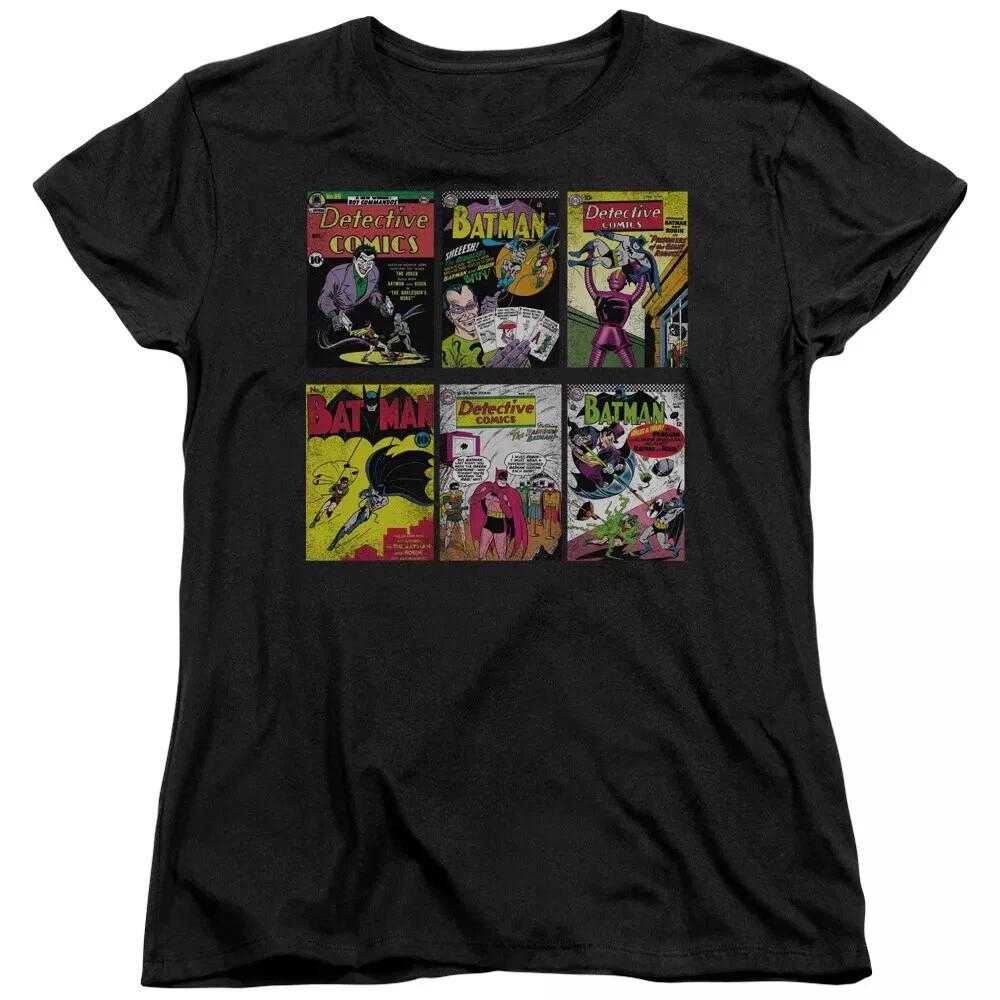 Batman  Covers  Women s T-Shirt XL
