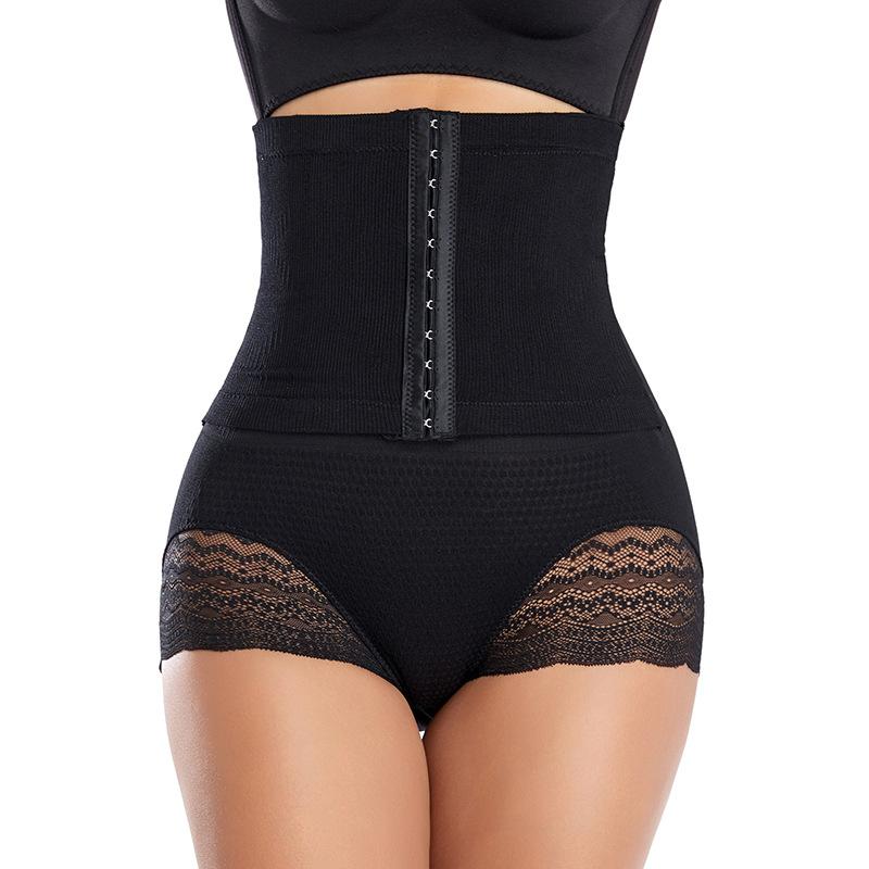 High Quality Women s Waist Cinchers High Waist Tummy Control Shapewear Breathable Body Shape Slimming Underwear Butt Lifter Pant Xs чёрный
