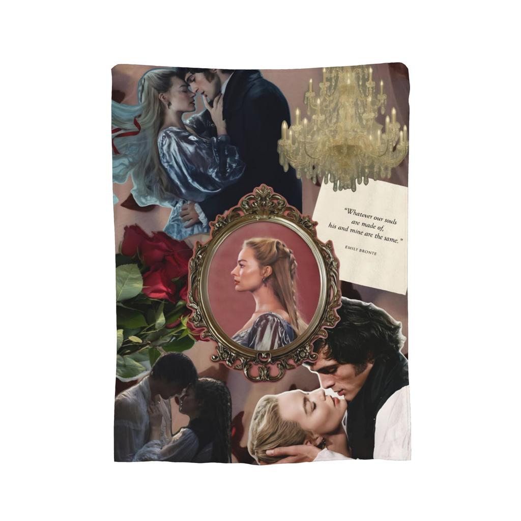 Wuthering Heights 2026 Movie Gift Blanket For Men Women Ultra Soft Throw Blankets for Living Room 50x60 Inches Multi-size