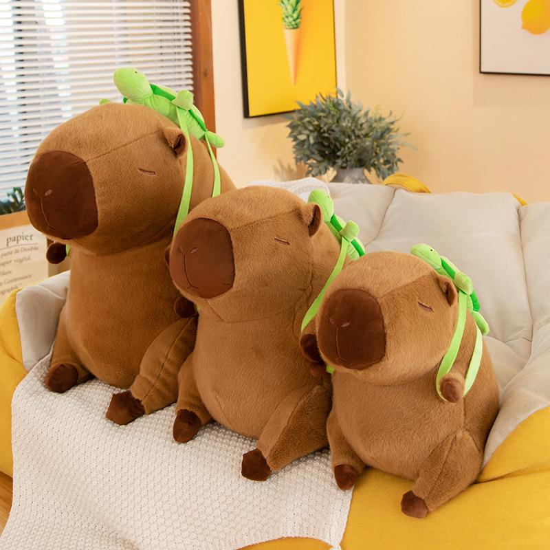 Capybara Cute Plush Doll and Pillow - Gift for Girls