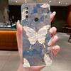 For Huawei Honor 10i HRY-LX1T / Honor 20i / Honor 20 Lite Case Luxury Pretty Butterfly Flower Clear Soft TPU Silicon Back Cover