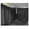 2/4Pcs Light Blocking Car Divider Curtains Retractable Portable Car Privacy Partition Curtain Black Partition Protection
