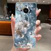Hülle Für Realme 11 Pro+ 5G Hülle Luxus Mode Schmetterling Blume Transparent Weich TPU Silikon Handyhülle Für Realme 11 Pro Plus Hülle