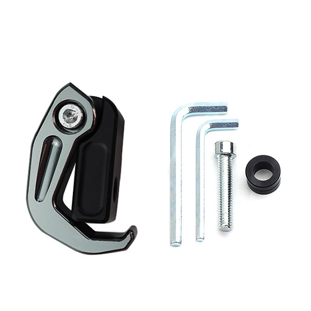 Aluminum Alloy Motorcycle Handlebar Luggage Helmet Hook Mount Foldable Motorbike Scooter Holder Bag Hanger With Screw