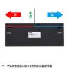 Sanwa Supply SKB-E3UN English Layout USB Slim Keyboard (Black)