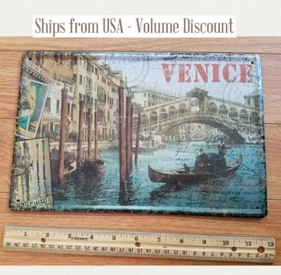 Venice Italy Sign Venice Sign Venice Home Decor Venice Italy Gift Venetian GiftAluminum