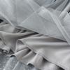 Women's Fashion Casual Color High Waist Ruffle Splicing Mesh Half-body Skirt