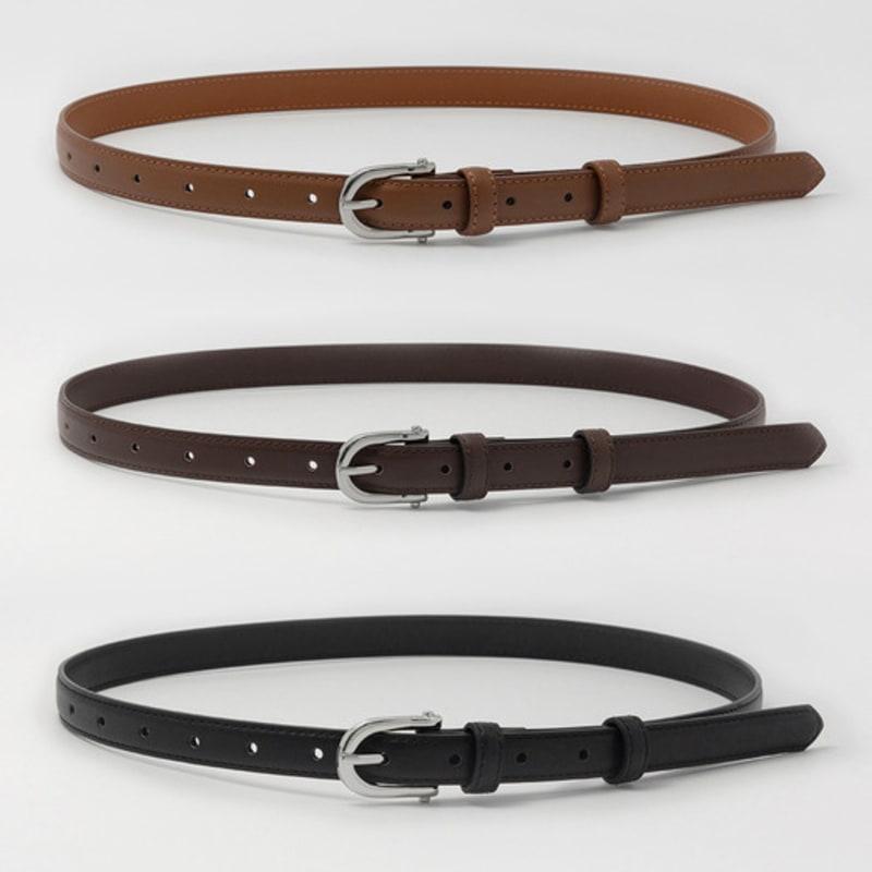Tatiana BT8031 Daily Round Buckle Belt 18mm