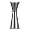 2Oz/1Ozjigger For Bartender Stainless Steel Cocktail Jigger With Measurements Double-Headed 1/2Oz For Home Bar Party Club Tool