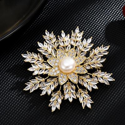 Broches seniores flor folha broche pinos para mulheres terno pingente moda broches jóias