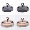 Vintage Ceiling Plate Iron Black/white/gold/  DIY Pendant Lamp Decoration Retro Ceiling Holder For Light Fitting Lamp Base