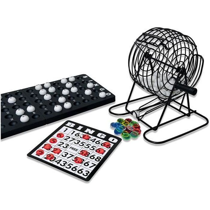 Jeu classique - Noris - 606108011 - Bingo - 2 joueurs - Intérieur - Mixte