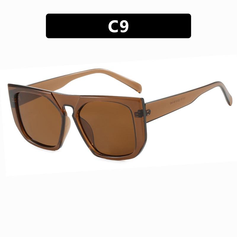 New Fashion Square Sunglasses Women Men Colorful UV400 Sun Glasses Trendy Party Travel Accessories