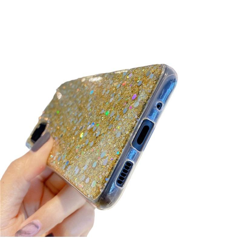 Samsung S11FE Mobile Phone Case Sequin Glitter S11/11A11/A11 Epoxy S11ultra Anti-drop Soft Case