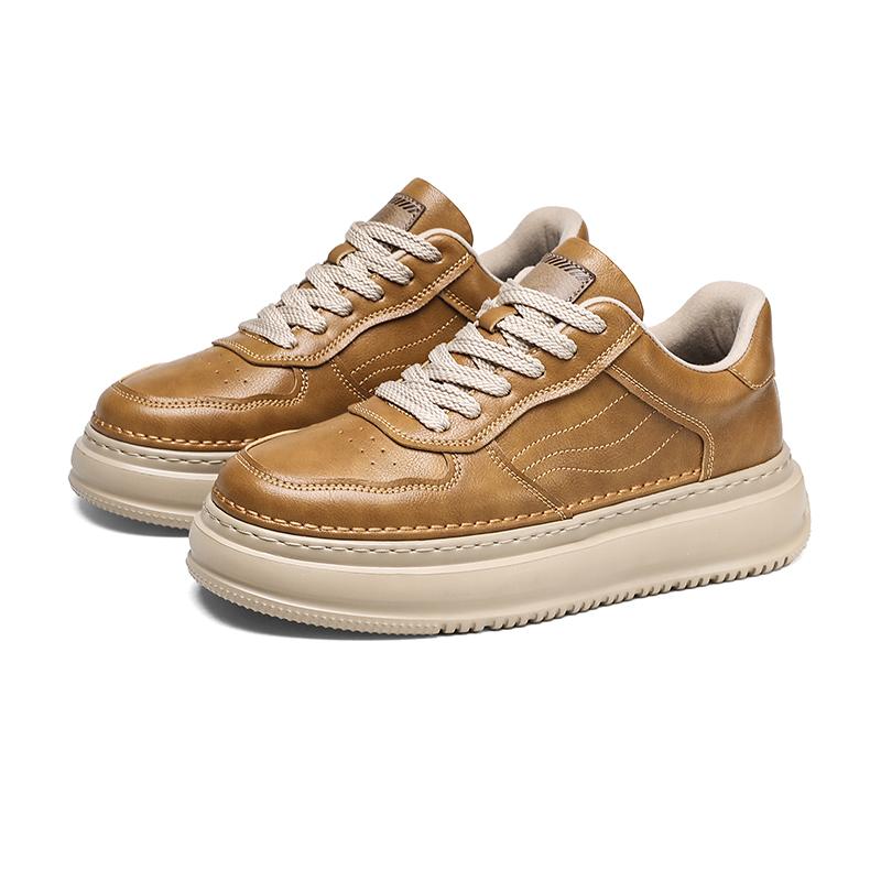 Fashion Casual thick soled men's board shoes Trendy and versatile design styles Leisure Outdoor Party handsome youth comfortable shoes