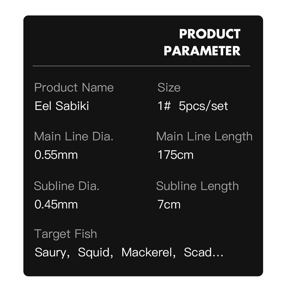 Mackerel Feathers Artificial Soft Bait Bass Lead Jig Head 2024 Fish Eel Lure