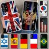 National Flag RU FR UK Phone Case for Samsung Galaxy A17 A16 A26 A36 A56 A57 A37 A15 A25 A35 A55 A14 A24 A34 A54 A13 A23 A33 A53