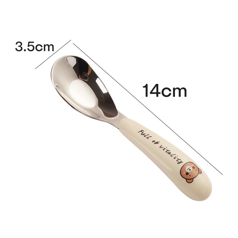 Kids Tableware Set: Anti-Fall Suction Bowl, Baby Plate, Training Chopsticks, Spoon & Fork