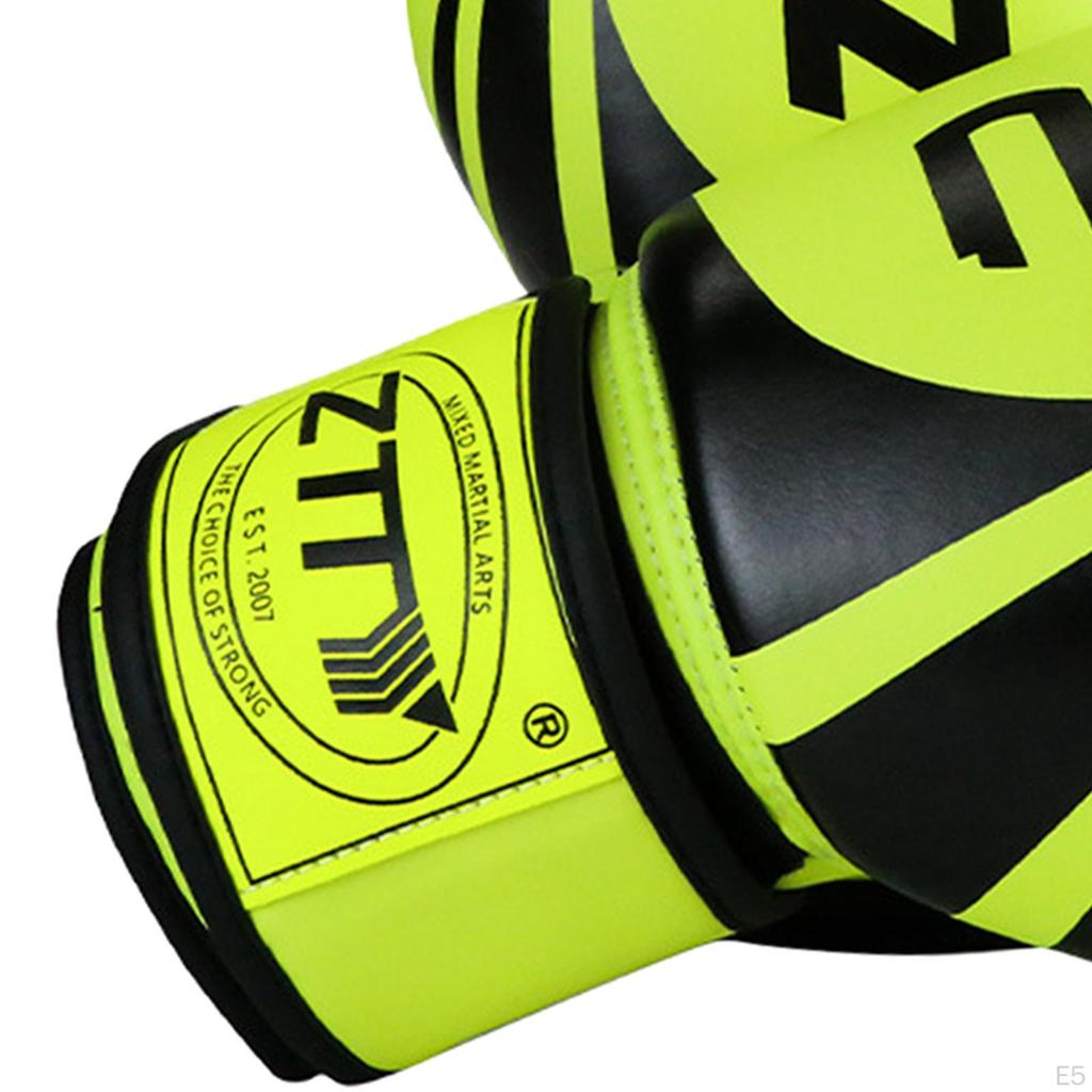 Boxing Gloves Karate Sparring Adult PU Leather Protective Gear Hand Guard Punching