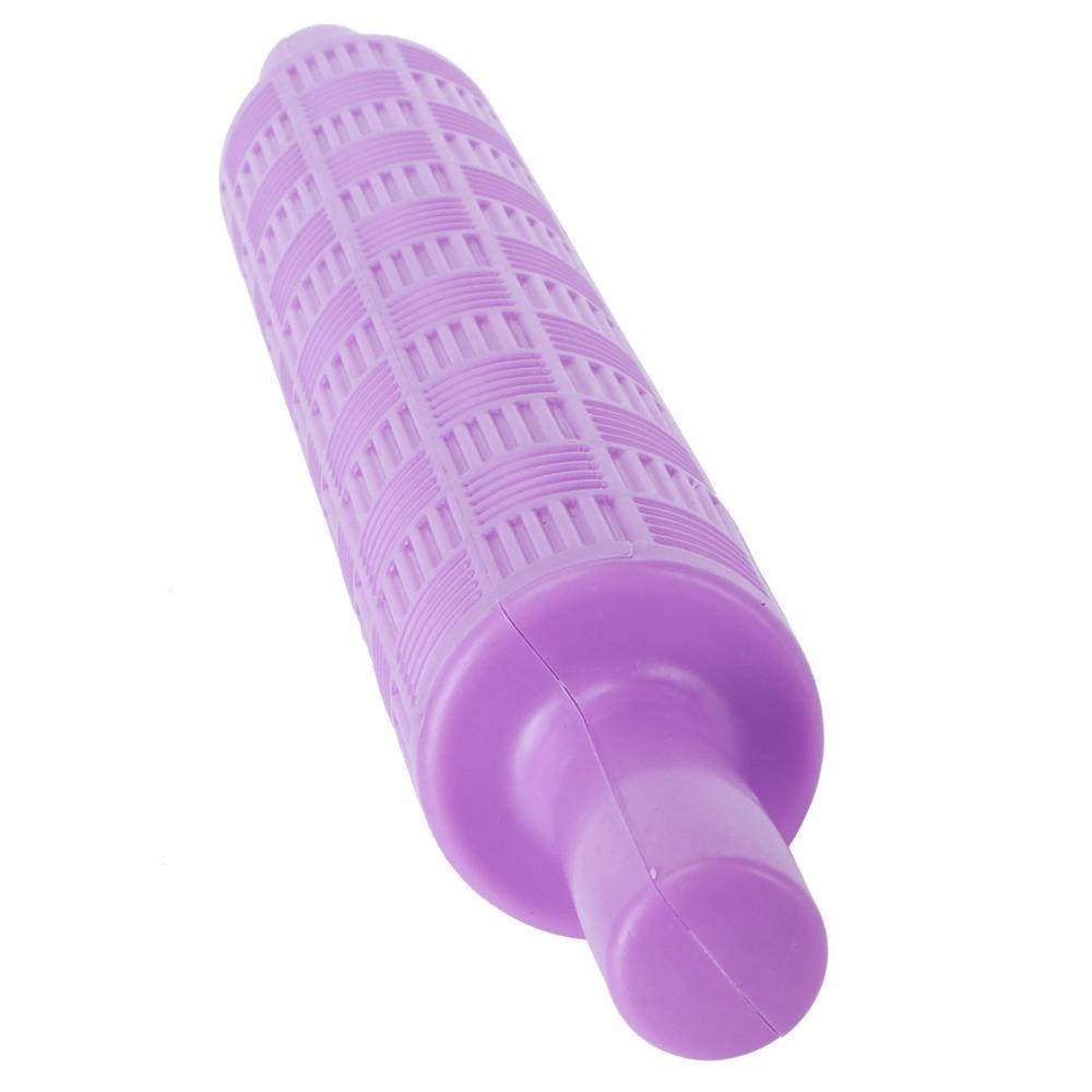 PP Pattern Rolling Pin Non-Stick Cookie Rolling Pin Patterned Dough Roller  Bakery DIY