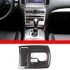 ABS Carbon Center Gear Panel Trim Cover For Infiniti G25 G37 Automatic 2009-13