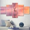 Deer Wall Art Canvas Set Landscape Painting Animal Posters and Prints Room Decoration Teenager Modular Wall Pictures Home Decor