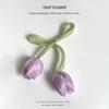 10 pieces of tulip fabric flowers DIY clothing accessories hair accessories bag clothing hair clips