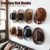 3Pcs Plastic Hat Rack Wall Mounted Hat Storage Holder Hat Storage Organizer Hanger  for Household