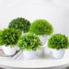 Fake Potted Plants Artificial Bonsai Mini Green Tree Office Dining Table Restaurant Decoration Ornaments Home Garden Accessories