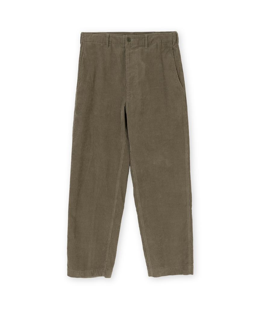 Beulaunyadeu Washed Corduroy Pants, Mocha
