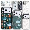 Capa Case for iPhone 17 Air 16 Pro Max 15 Plus 11 13 Mini 14 12 Back Phone Cover Baby Whale