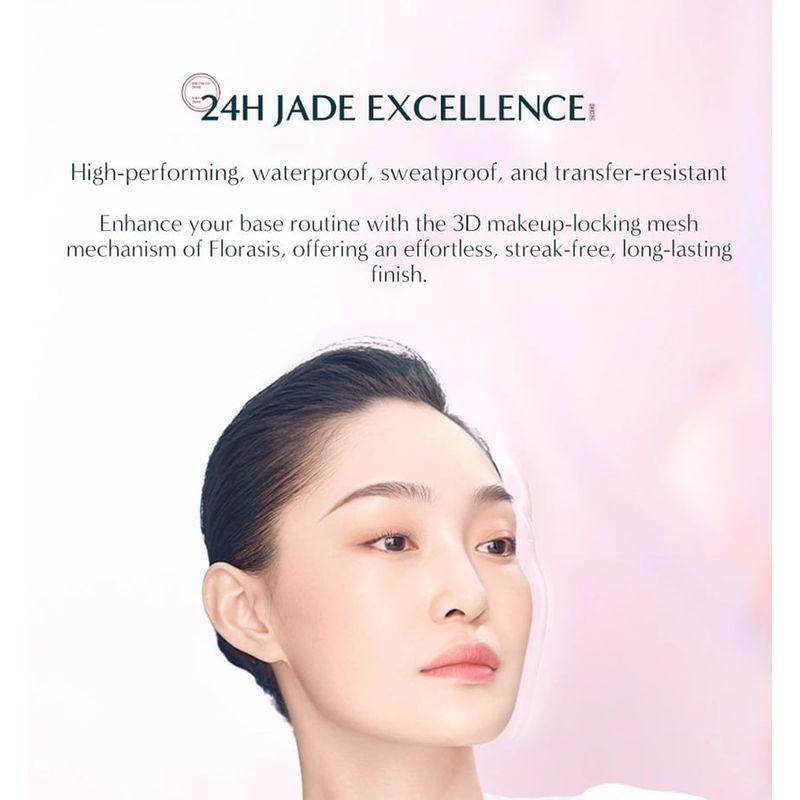 Florasis - Flawless Jade Andningsbar Långvarig Cushion Foundation (Ode till broderi) - 3 nyanser