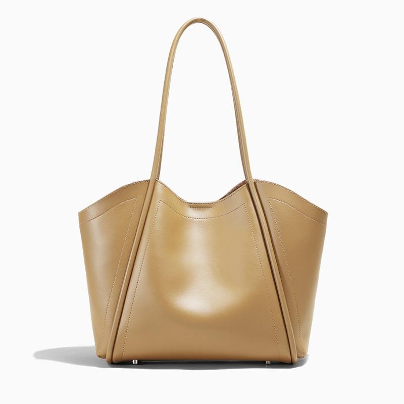 Large bag women's new tote bag large capacity women's leather women's bag retro commuter versatile shoulder bag