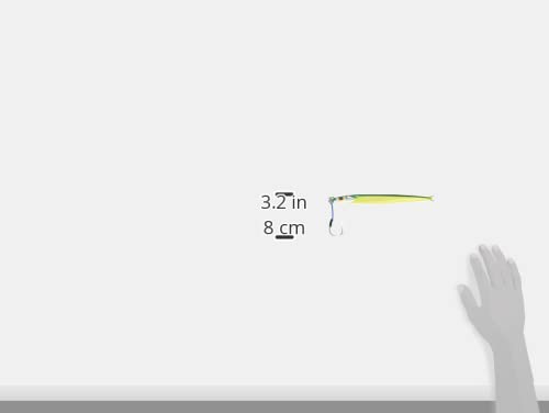 JACKALL Metal Jig Bumbles Jig Semi-Long 180g G208 Grikin/Slim Border