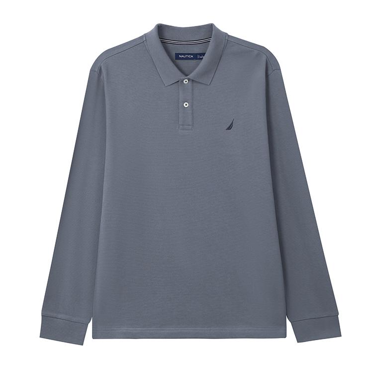 NAUTICA Polo Shirts Men's Lapel Moderate Straight Fit KO5301
