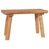 VidaXL Garden Bench 80 Cm Solid Teak Wood
