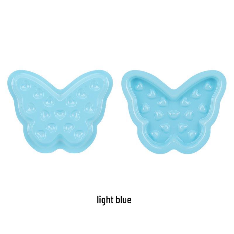 100-Pack Eyelash Extension Glue Trays - Base-less PVC Pads