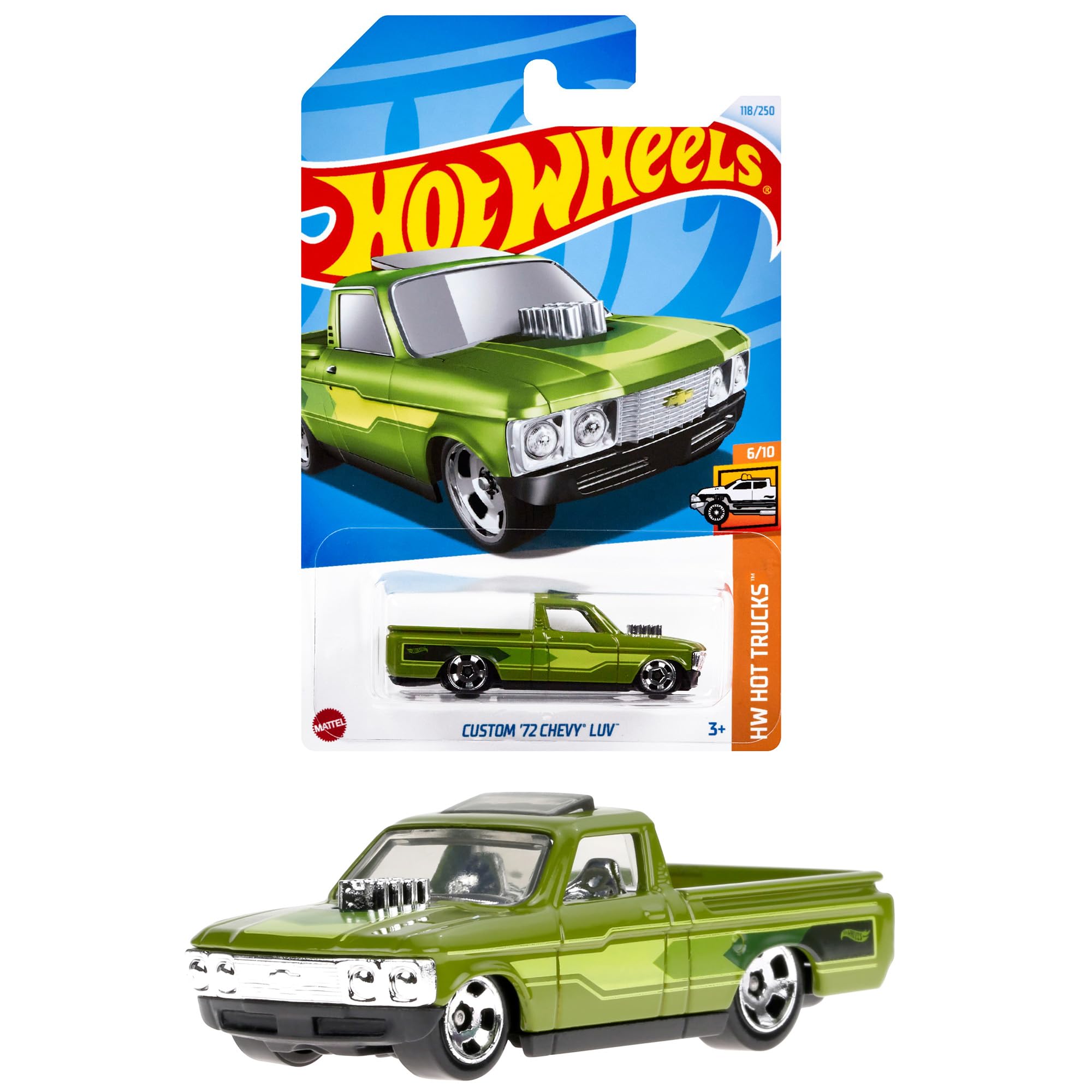 

Hot Wheels Basic Car Custom Chevy LUV Years Old и HXP97 72 [Мини-автомобиль] [3 Up]