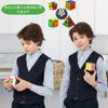 8 Piece Set 3D Puzzle Thalia Smile Magic Cube Puzzle Cube Bright Easy Learning Educational Cube Toy Smooth Magic Cube Brain Game Puzzle Box Toy Color,