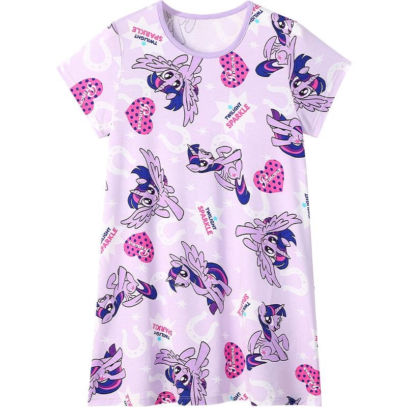 My Little Pony Girls' Dreamy Purple Sleep Dress