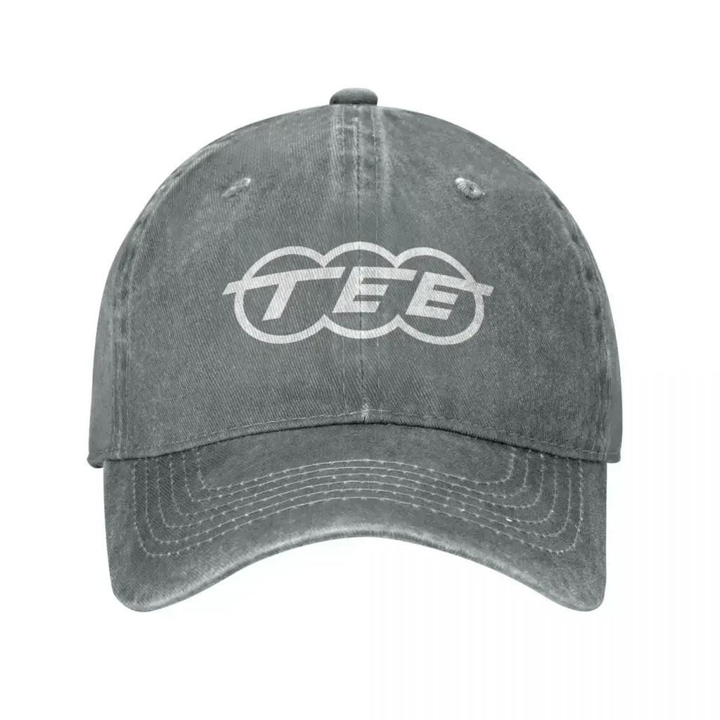 Vintage Trans Europe Express Baseball Cap Unisex Women Distressed Denim Headwear Kraftwerk Band Outdoor Activities Hats Cap