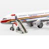 Children's Pressure Molten Metal Toy Airplane, 10-inch Original A380 Model, Audio-visual Simulation Airplane, Gift