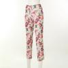 Wacoal 9 10 Pants Indoor Underwear Free Cut Ribbed Print Wlgc655l