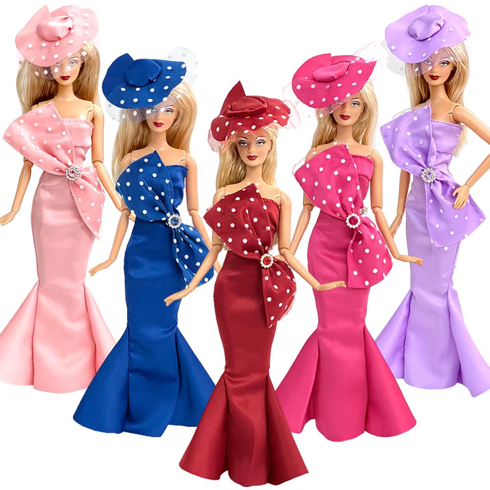 NK Hot Sale 11.5 Inch Doll Dress 1/6 Doll Clothes Dolls Accessories 30CM Princess Fashion Outfits Wear Casual Dress Gift JJ